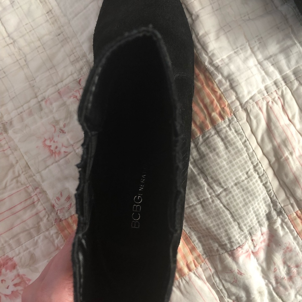 Bcbgeneration Suede Wedge Booties - image 6